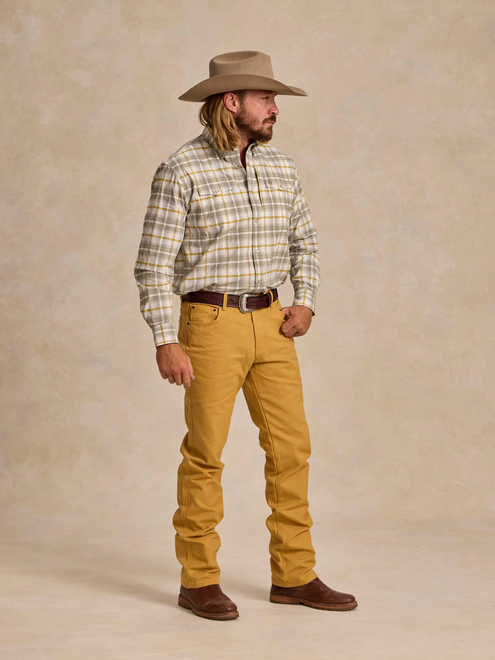 Brushcloth Ranch Hand Dungaree - Schaefer Outfitter