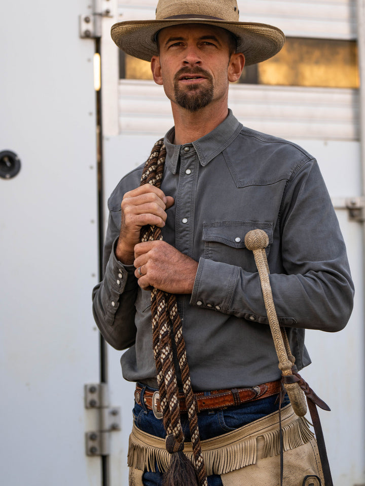 Western Denim Snap Shirt - Schaefer Outfitter