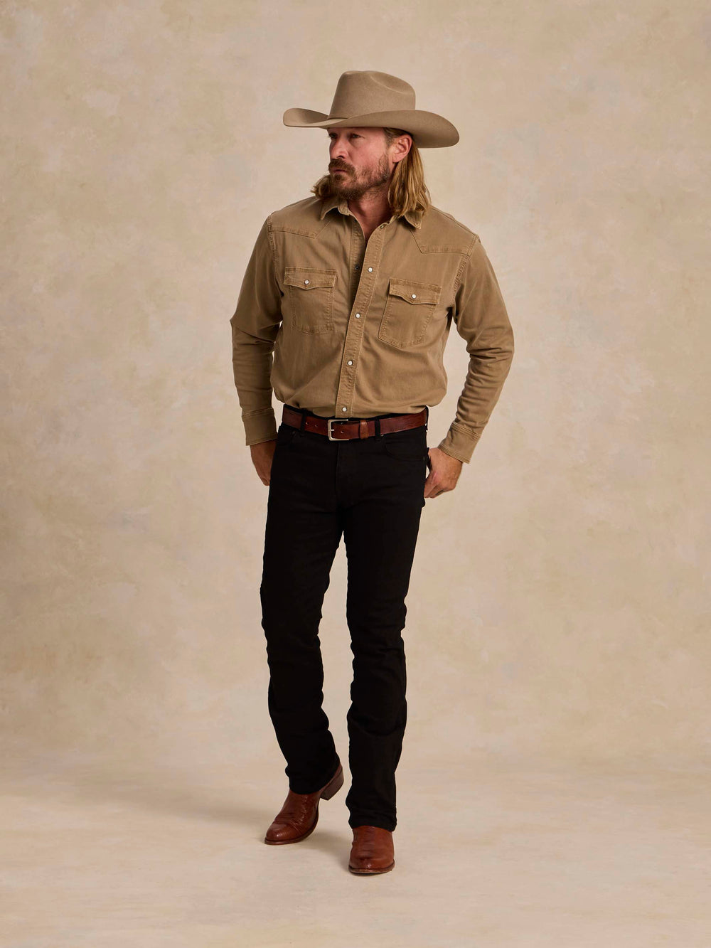 Western Denim Snap Shirt - Schaefer Outfitter