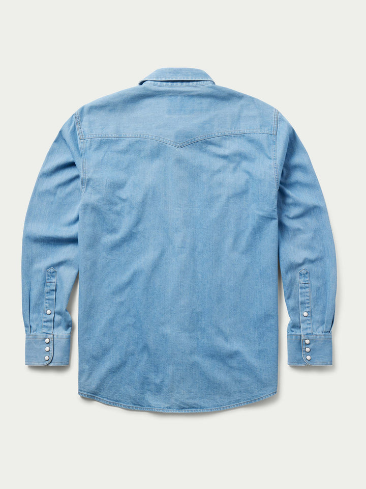 Classic Western Denim Snap Shirt - Schaefer Outfitter