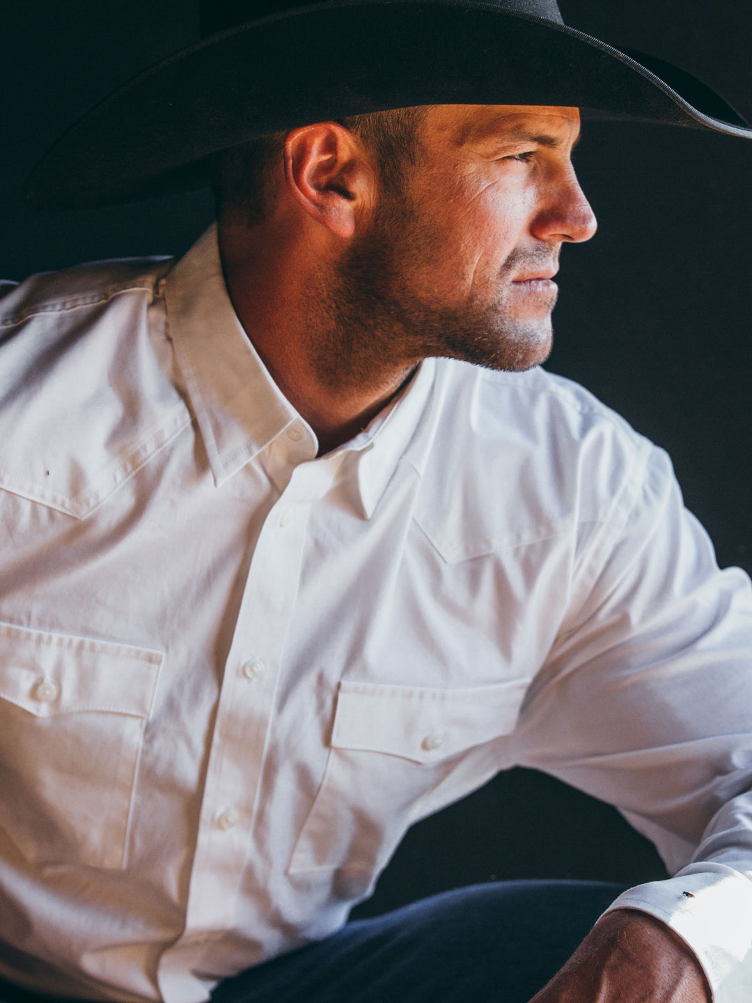 Classic Western Pinpoint Button-Down - Schaefer Outfitter
