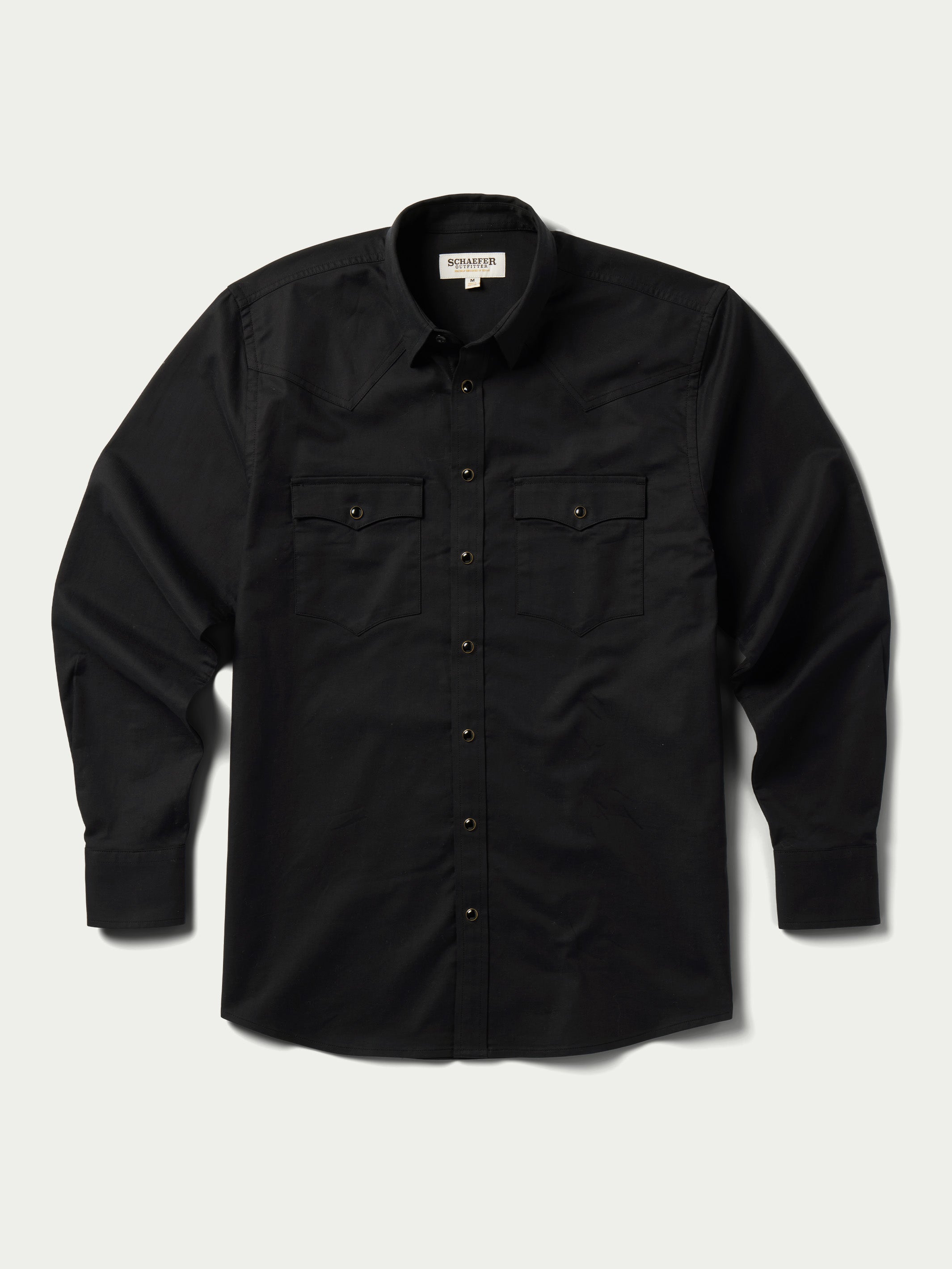 Classic Western Button Down with Snaps, Black / S | Schaefer Outfitter Classic Western Button Down with Snaps, Black / S | Schaefer Outfitter