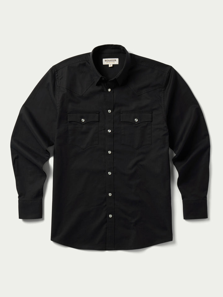 Classic Western Button Down with Snaps - Schaefer Outfitter