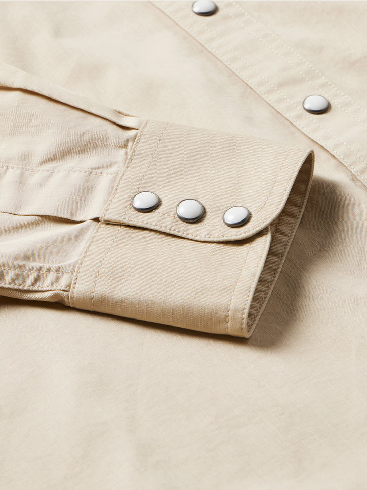 Slub Twill Shirt with Snaps - Schaefer Outfitter
