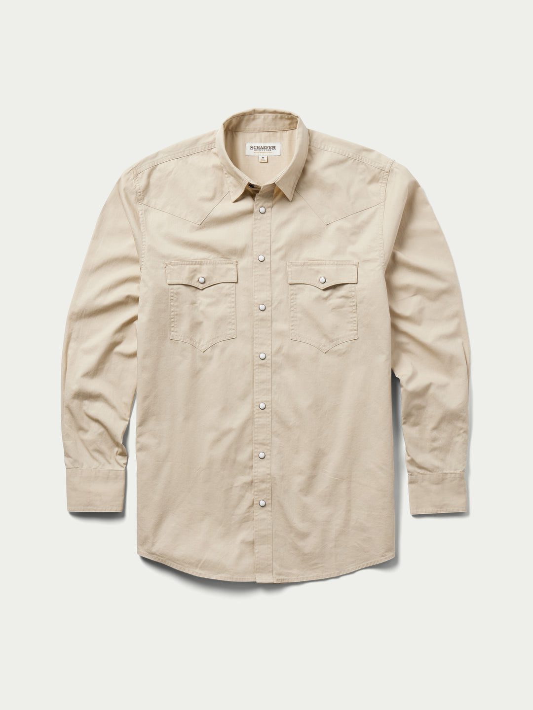 Slub Twill Shirt with Snaps - Schaefer Outfitter