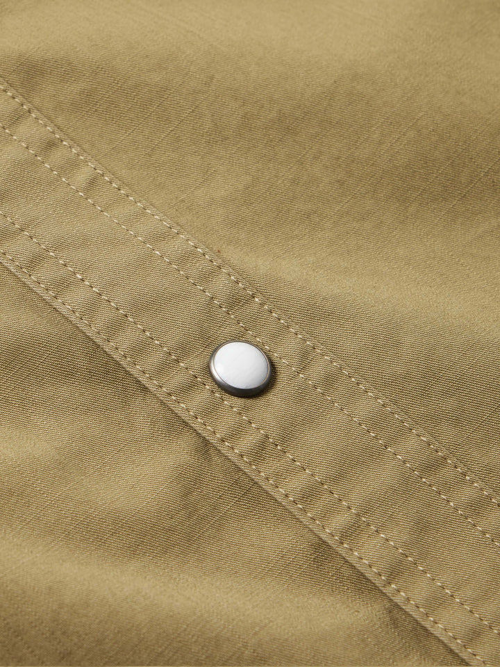 Slub Twill Shirt with Snaps - Schaefer Outfitter