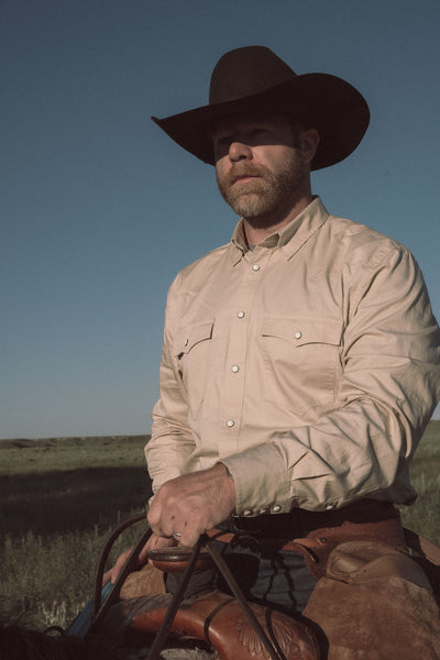 Slub Twill Shirt with Snaps - Schaefer Outfitter