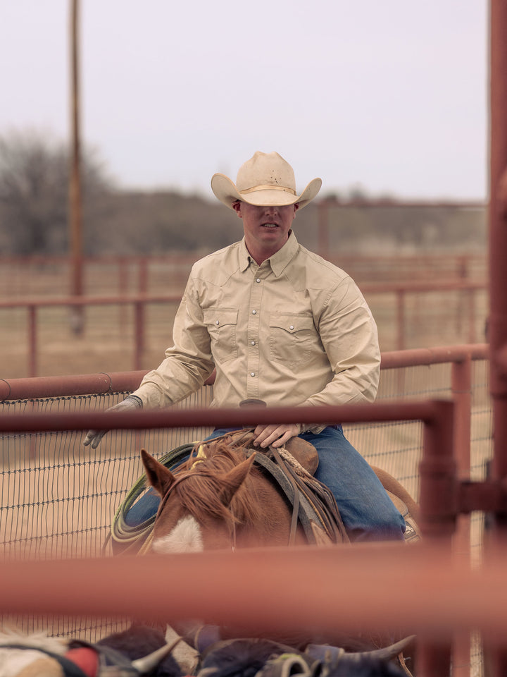 Slub Twill Shirt with Snaps - Schaefer Outfitter