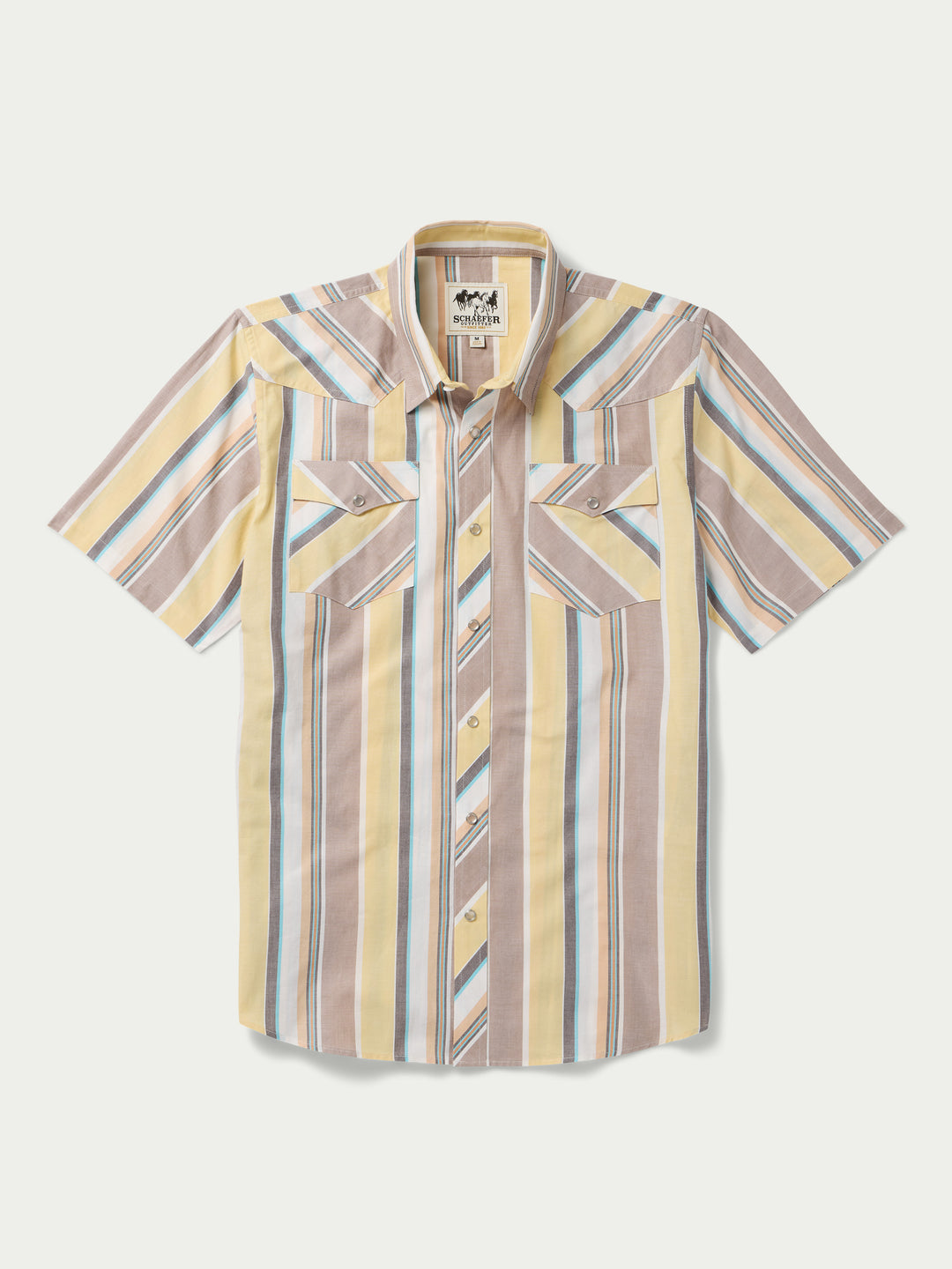 Short Sleeve Vintage Cotton Pearl Snap - Schaefer Outfitter