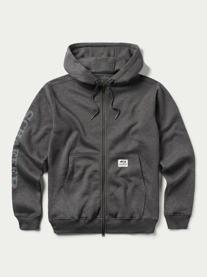 Full Zip Logo Hoodie - Schaefer Outfitter