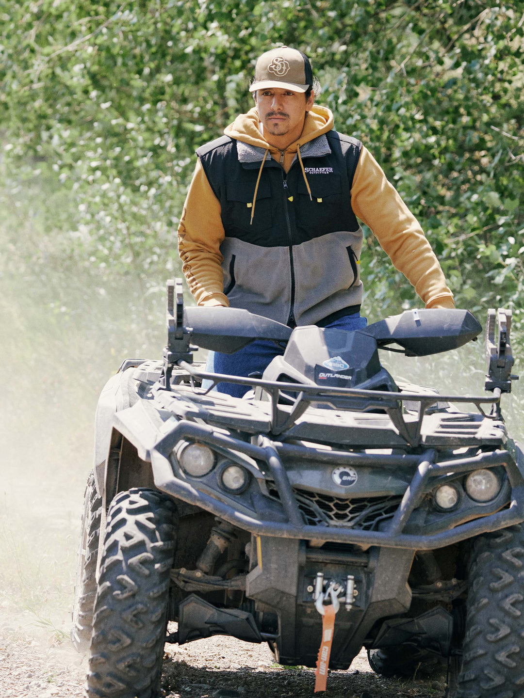 Full Zip Logo Hoodie - Schaefer Outfitter