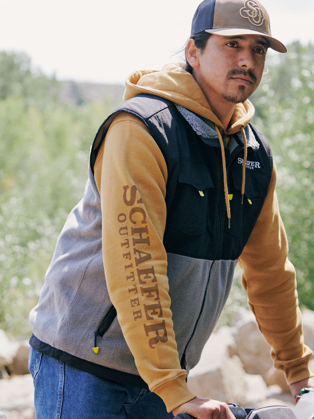 Full Zip Logo Hoodie - Schaefer Outfitter