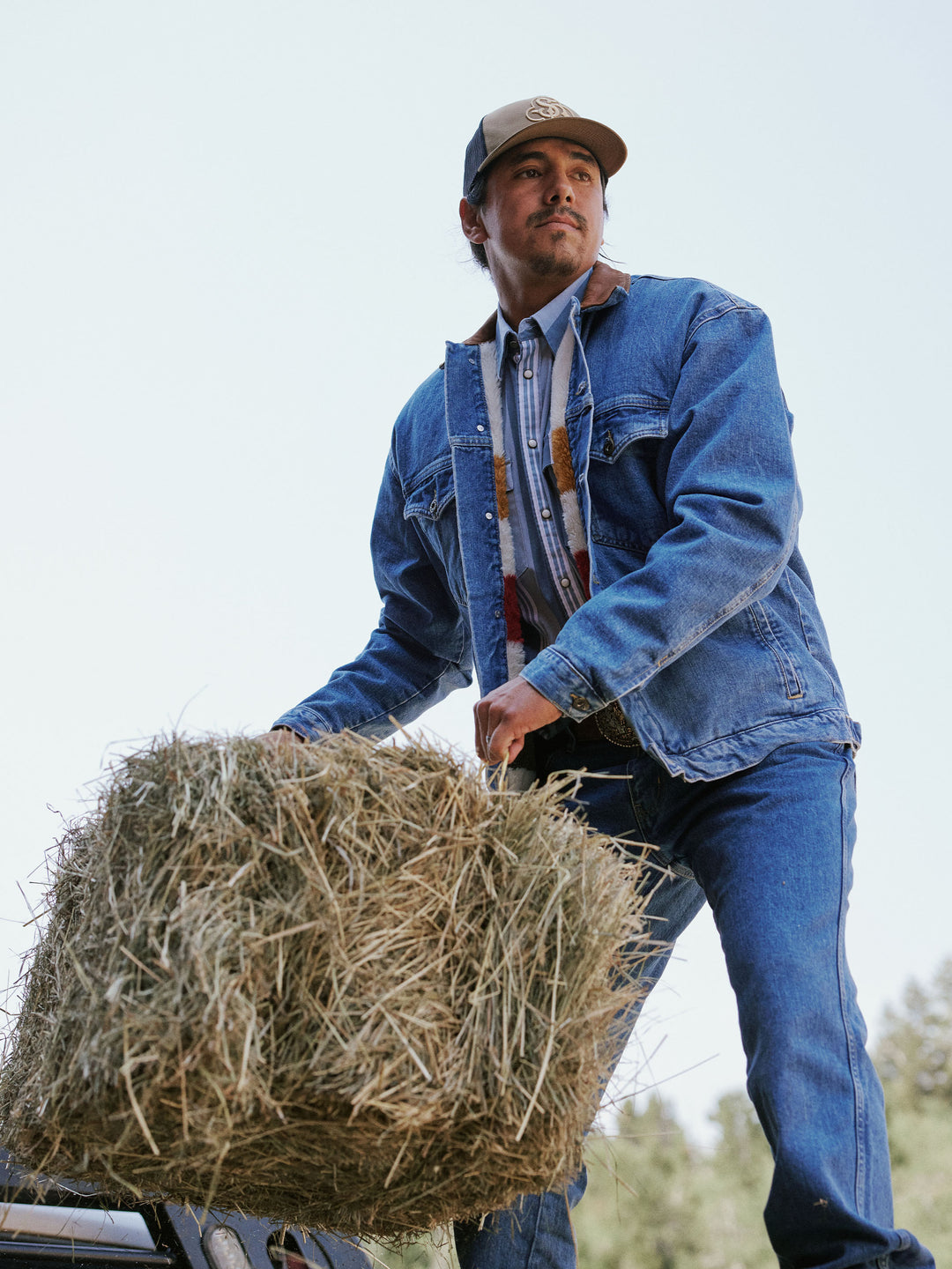 Legend Denim Jacket with Fleece Lining - Schaefer Outfitter