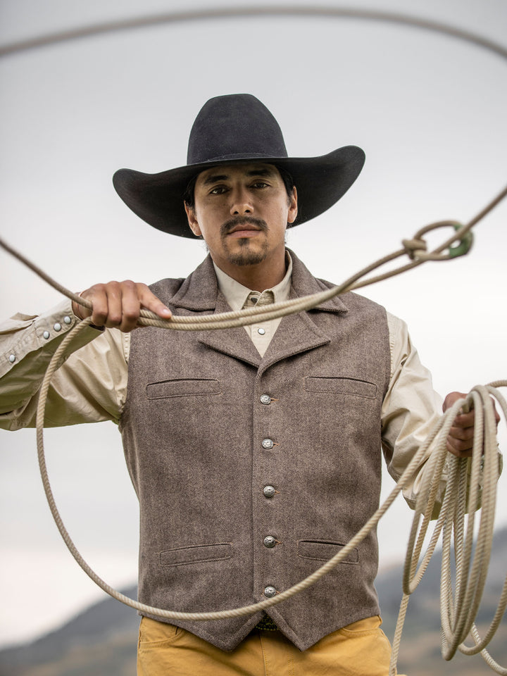 Cattle Baron Wool Vest - Schaefer Outfitter