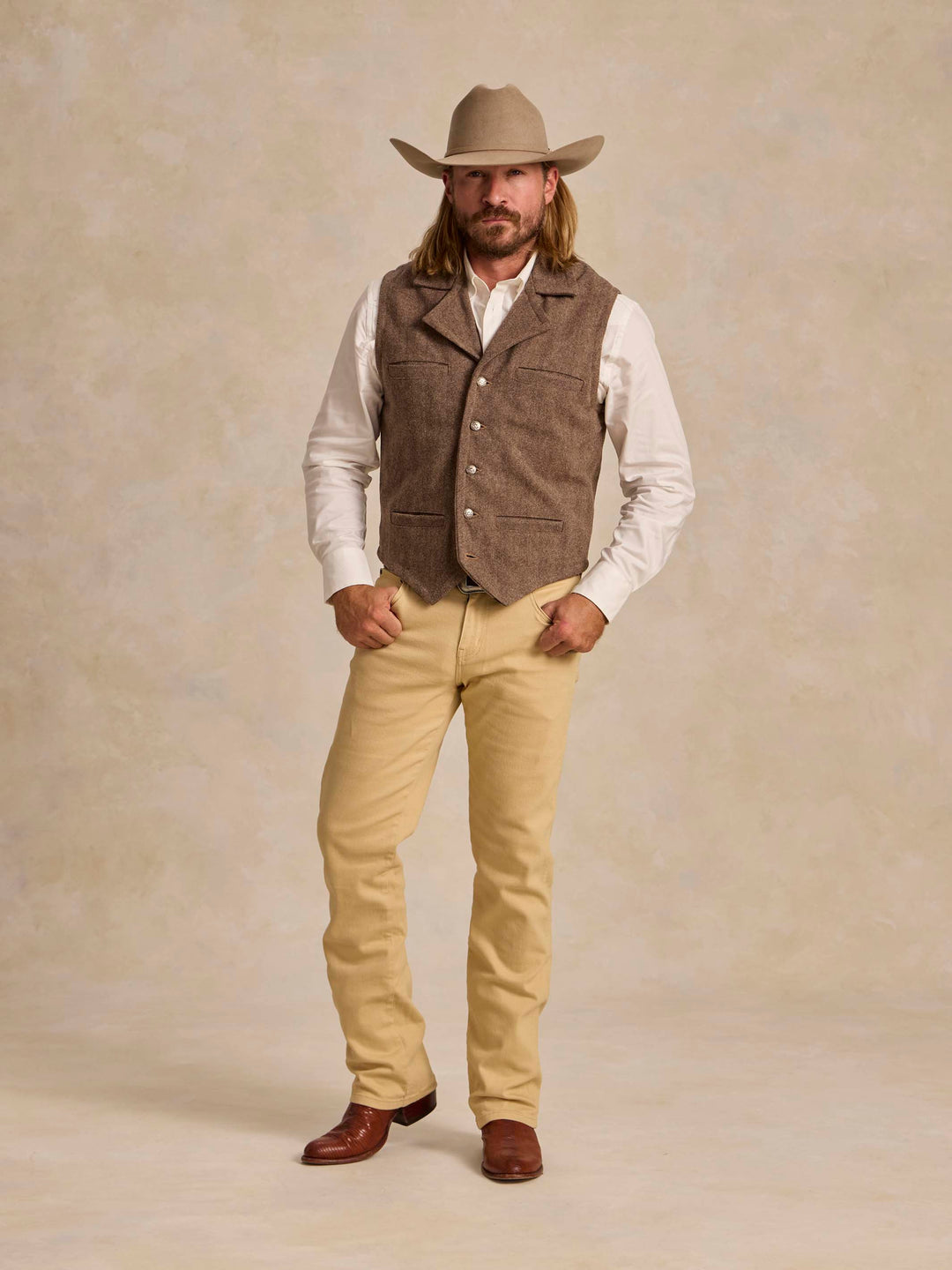 Cattle Baron Wool Vest - Schaefer Outfitter