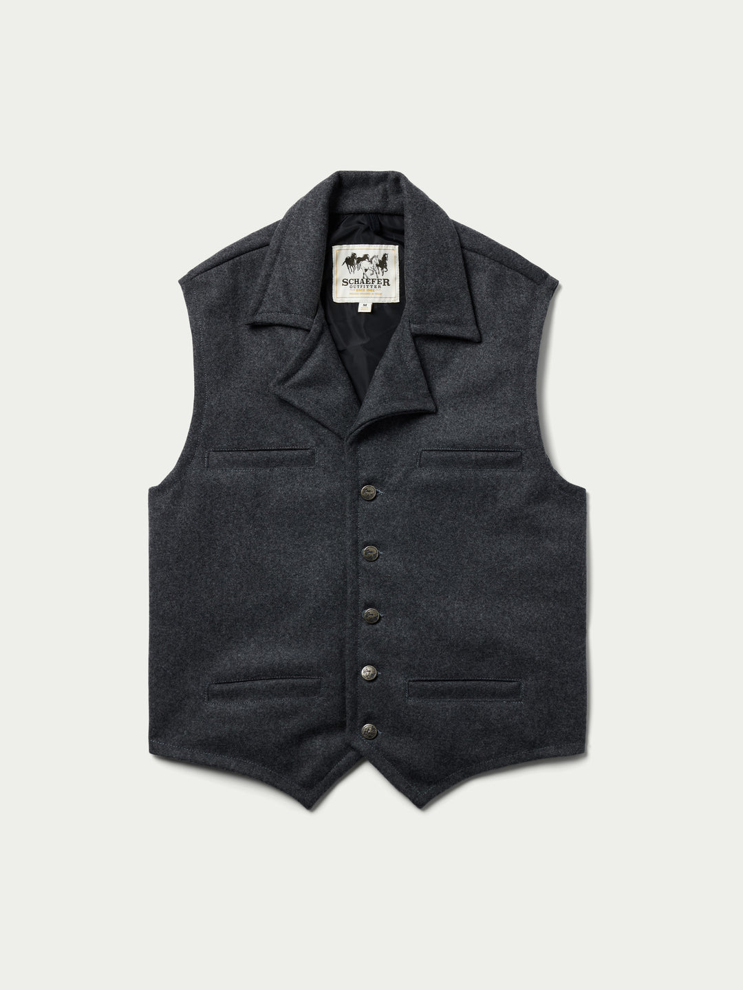 Cattle Baron Wool Vest - Schaefer Outfitter