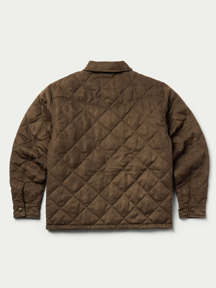 QUILTED MICROSUEDE JACKET - Schaefer Outfitter