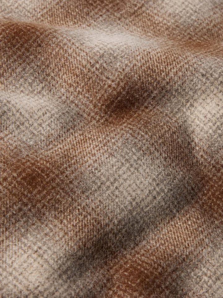 Wool Coat With Shearling Collar - Schaefer Outfitter