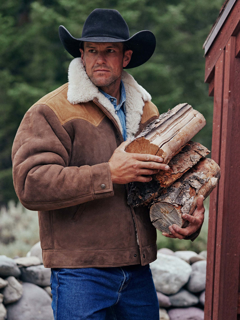 Shearling Trucker - Schaefer Outfitter