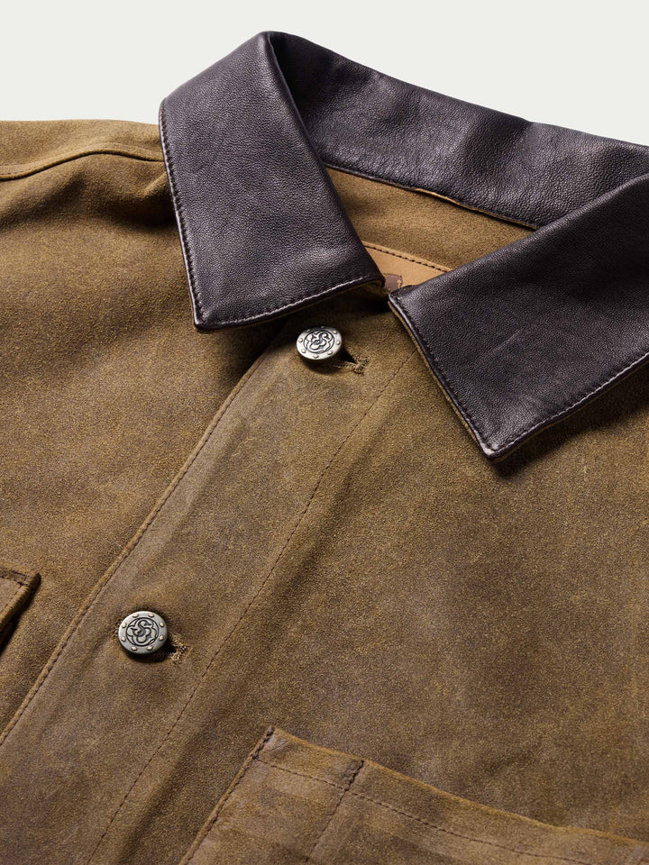 Leather Mesquite Brush Jacket - Schaefer Outfitter
