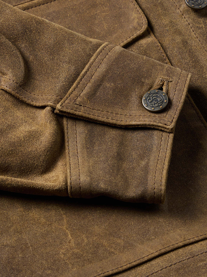 Leather Mesquite Brush Jacket - Schaefer Outfitter