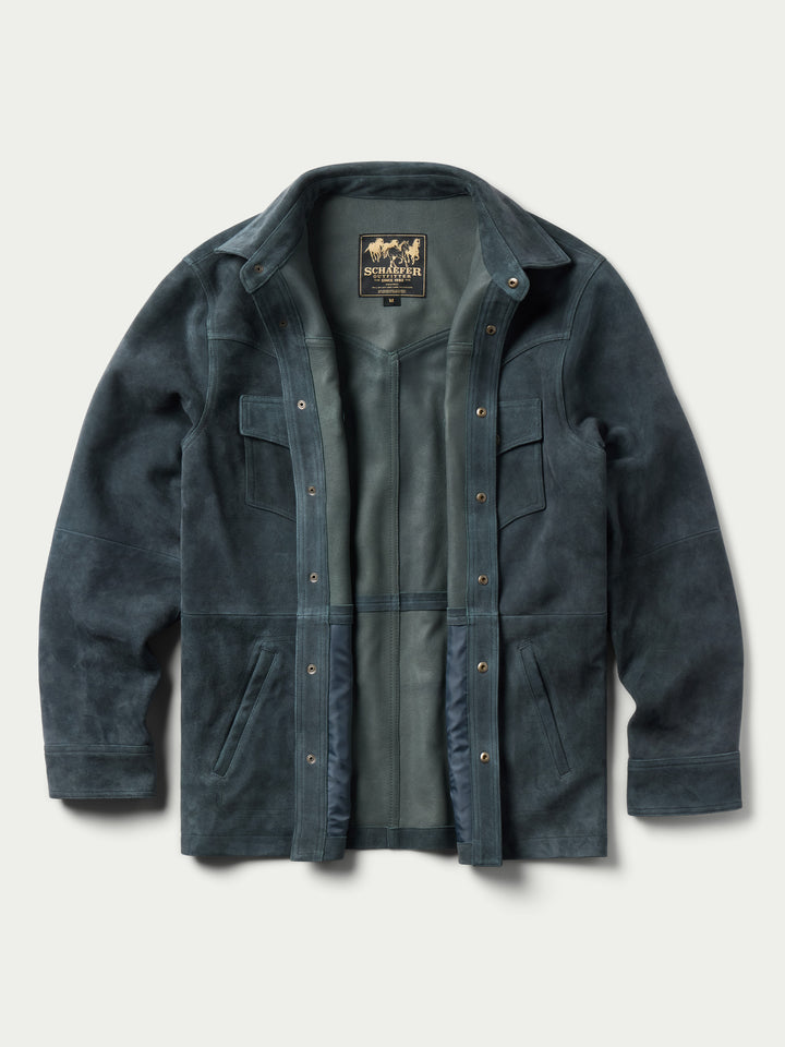 Suede Overshirt - Schaefer Outfitter