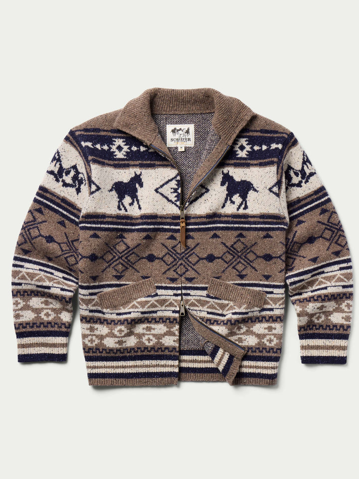 FIRESIDE FULL ZIP SWEATER - Schaefer Outfitter