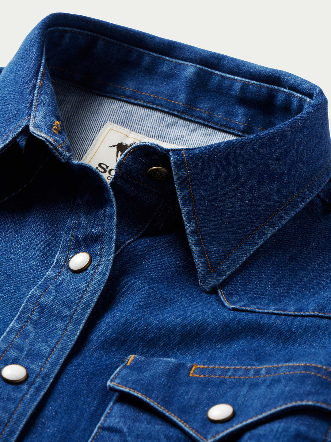 WOMENS WESTERN DENIM PEARL SNAP SHIRT - Schaefer Outfitter