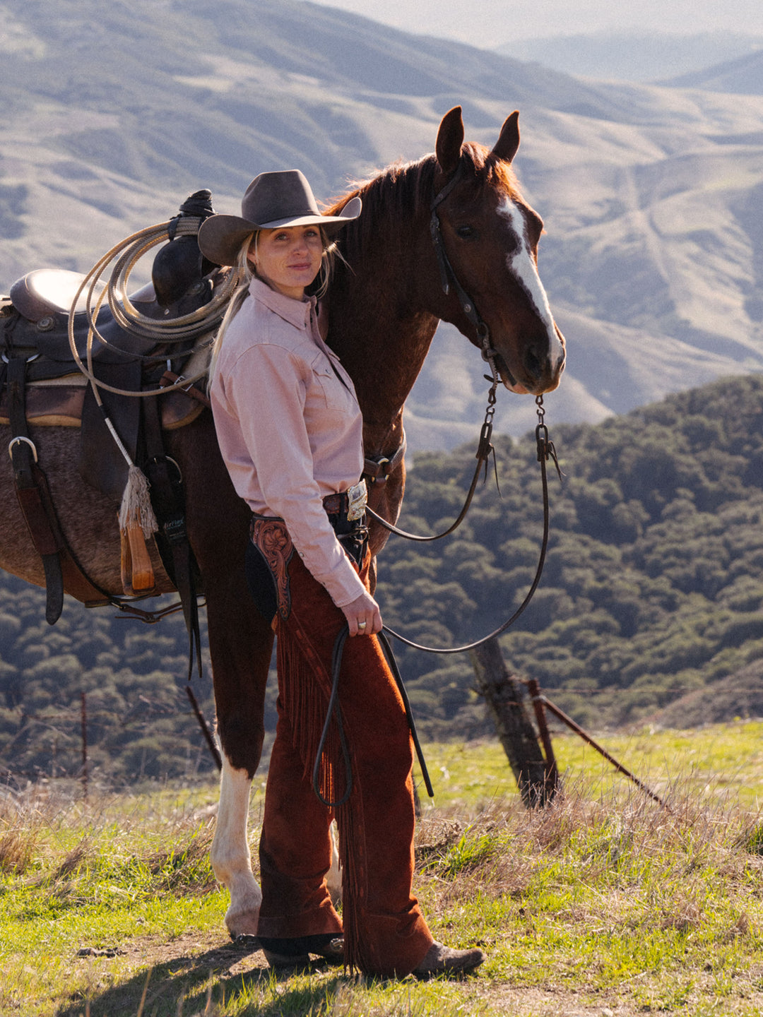 Women's Western Denim Snap Shirt - Schaefer Outfitter