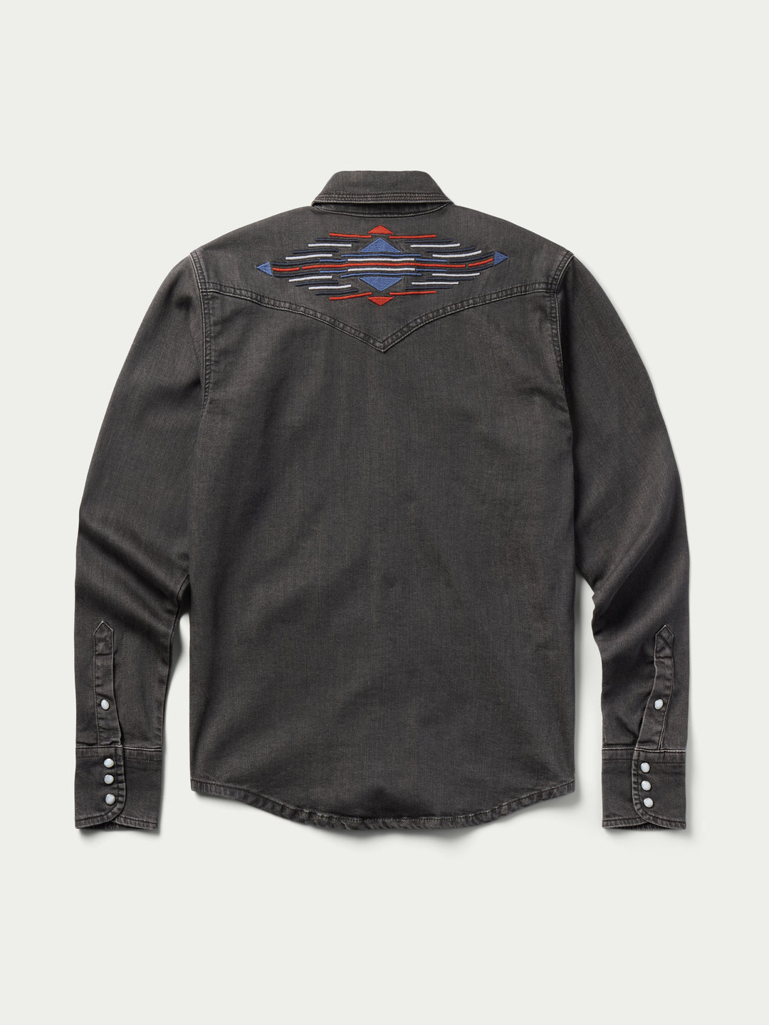 Women's Embroidered Denim Snap Shirt - Schaefer Outfitter