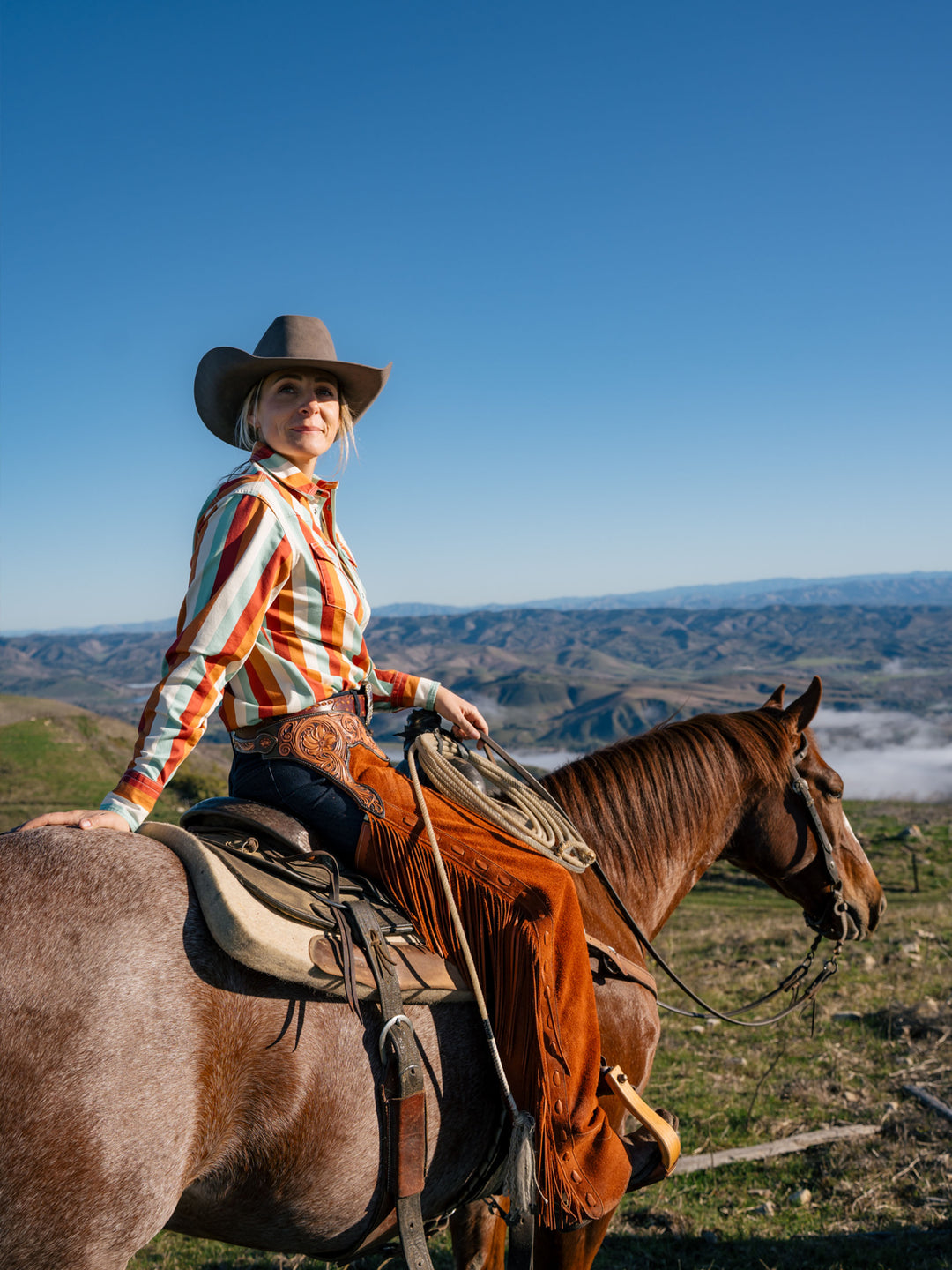 Women's Western Stretch Snap Shirt - Schaefer Outfitter