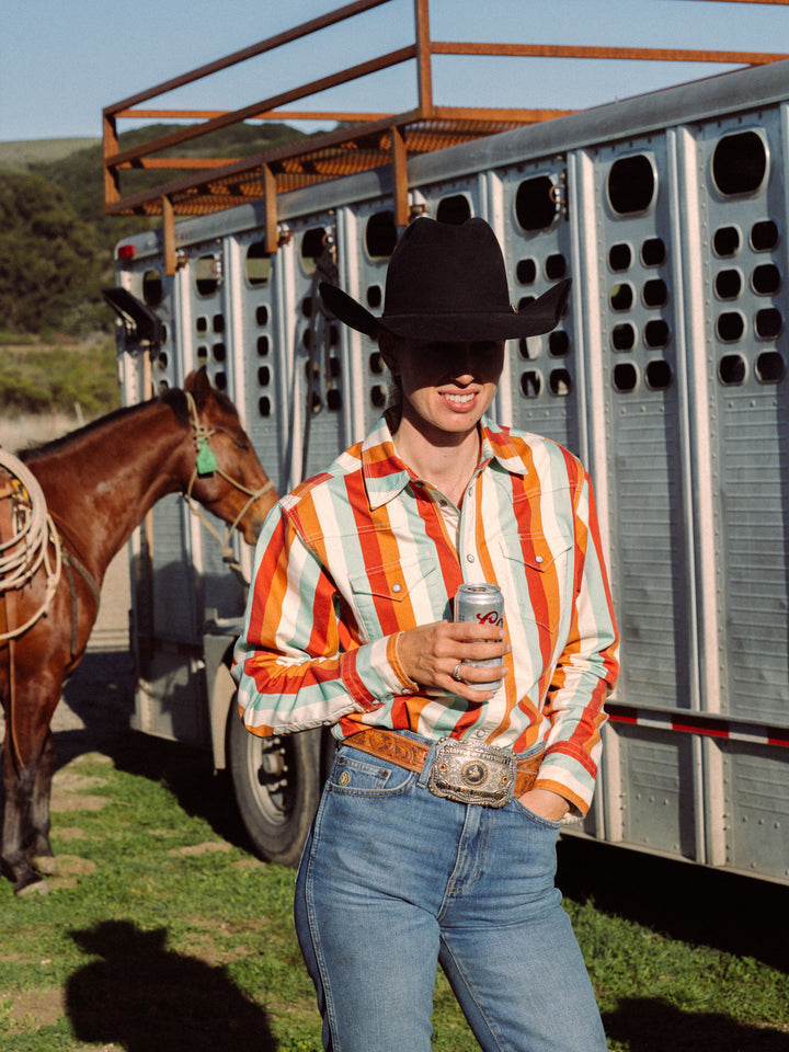 Women's Western Stretch Snap Shirt - Schaefer Outfitter