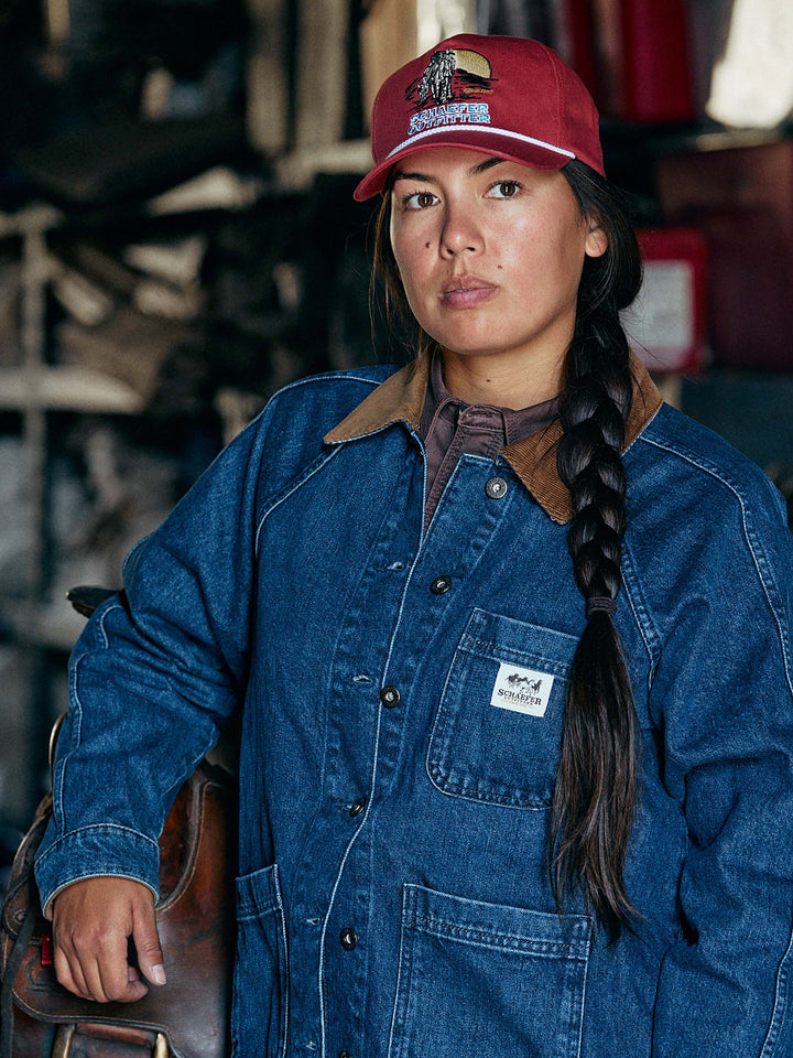 Women's Denim Chore Coat - Schaefer Outfitter