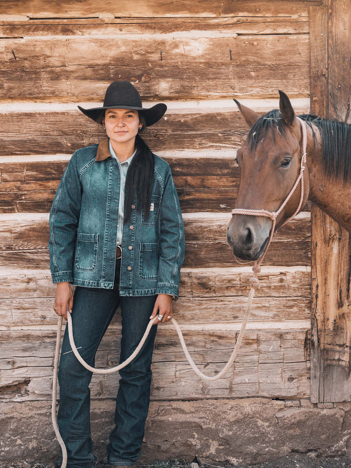 Women's Denim Chore Coat - Schaefer Outfitter
