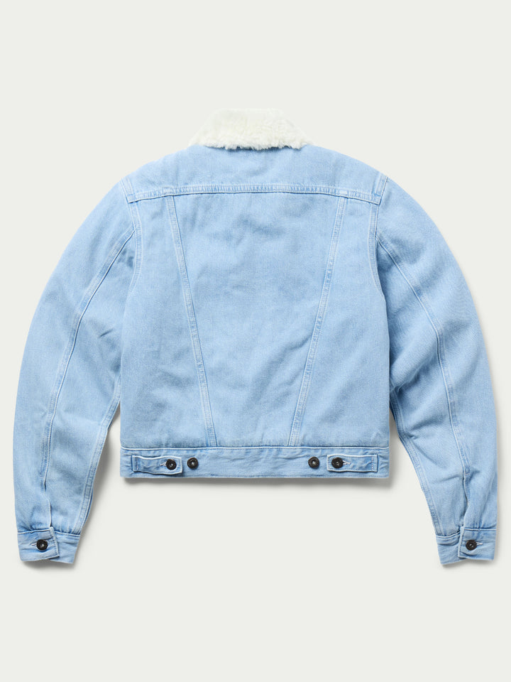 WOMEN'S SHERPA LINED DENIM JACKET - Schaefer Outfitter