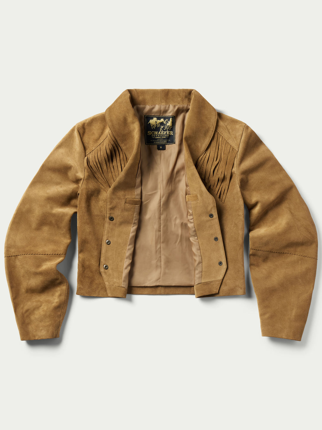 Women's Suede Fringe Jacket - Schaefer Outfitter