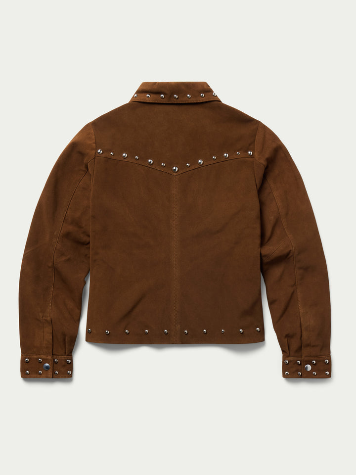 WOMEN'S STUDDED SUEDE JACKET - Schaefer Outfitter