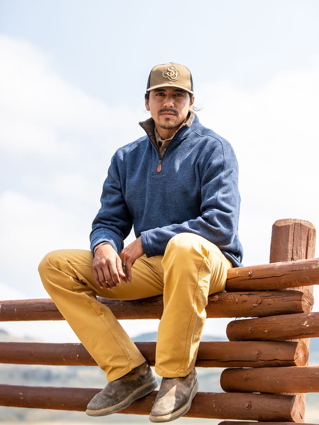 Brushcloth Ranch Hand Dungaree - Schaefer Outfitter