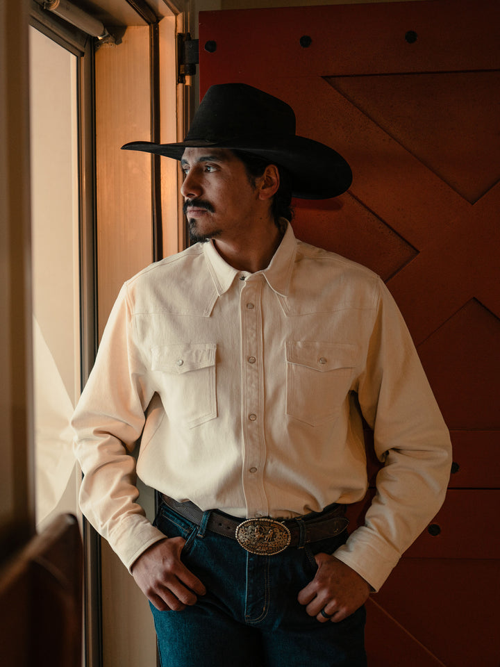 Western Denim Snap Shirt