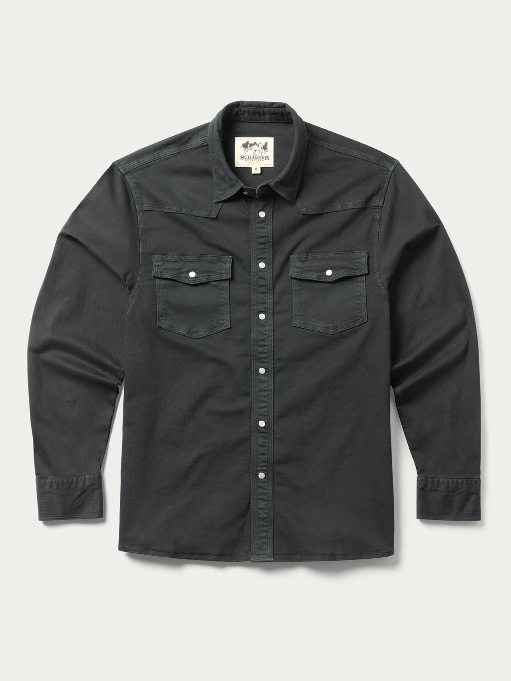 WESTERN DENIM SNAP SHIRT - Schaefer Outfitter