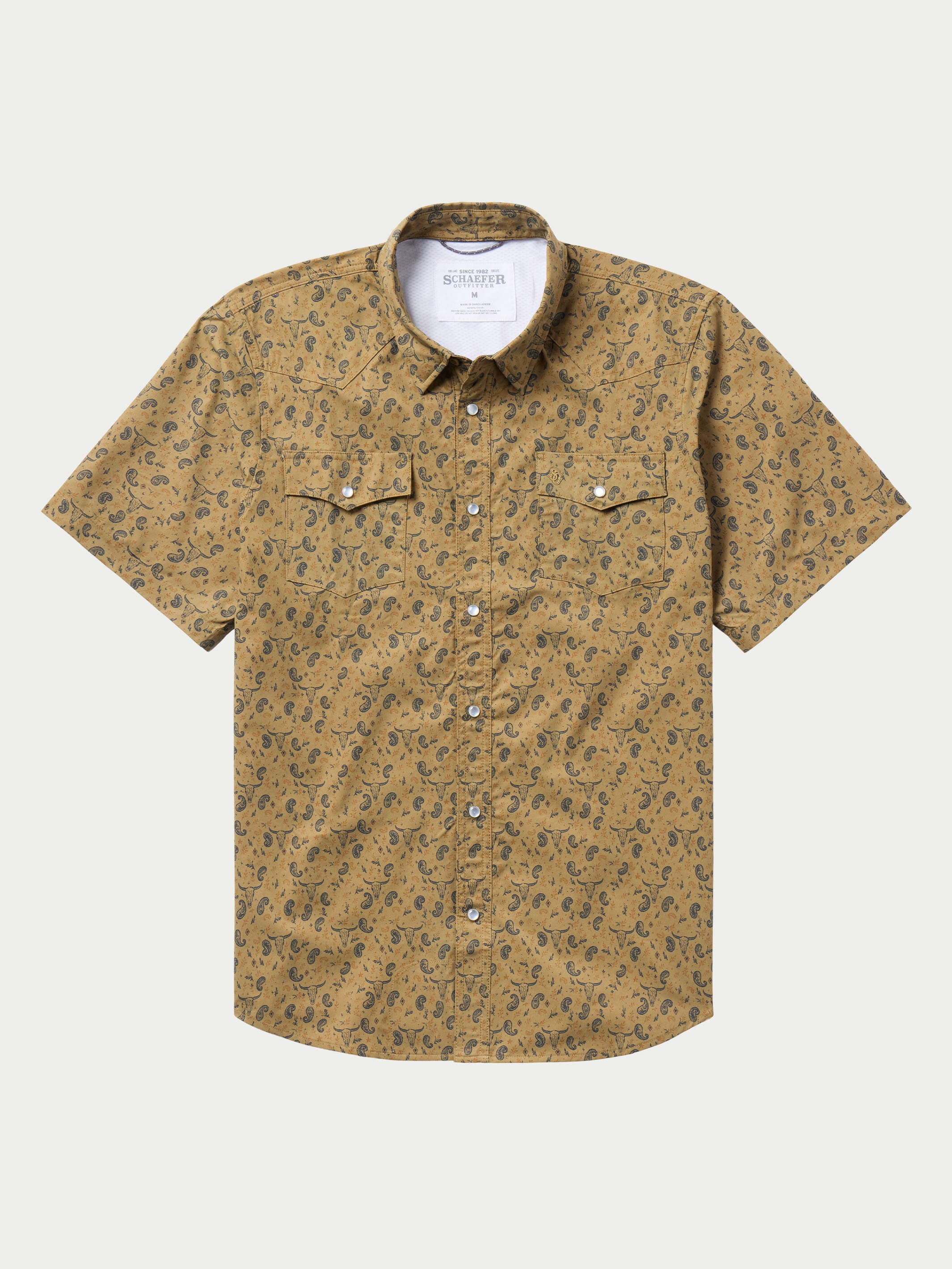 Short Sleeve Rambler Pearl Snap– Schaefer Outfitter