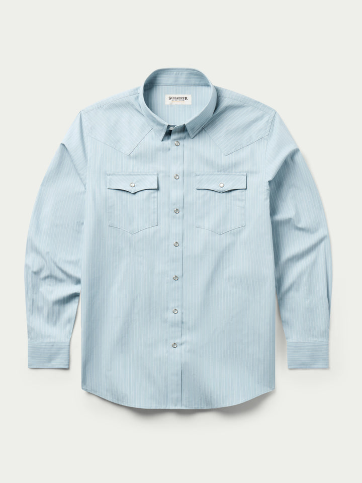 CLASSIC WESTERN BUTTON DOWN WITH SNAPS - Schaefer Outfitter