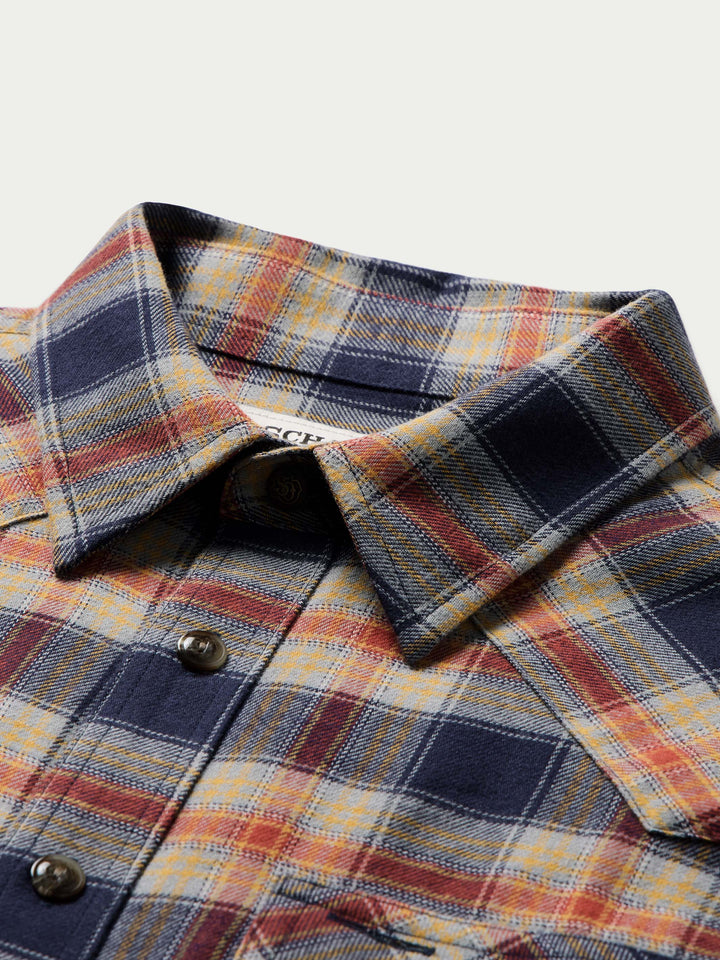 FLANNEL BUTTON DOWN SHIRT - Schaefer Outfitter