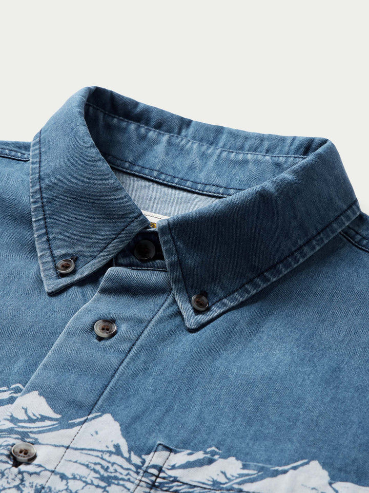 IAN MUNSICK x SCHAEFER OUTFITTER 90's DENIM BUTTON DOWN - Schaefer Outfitter