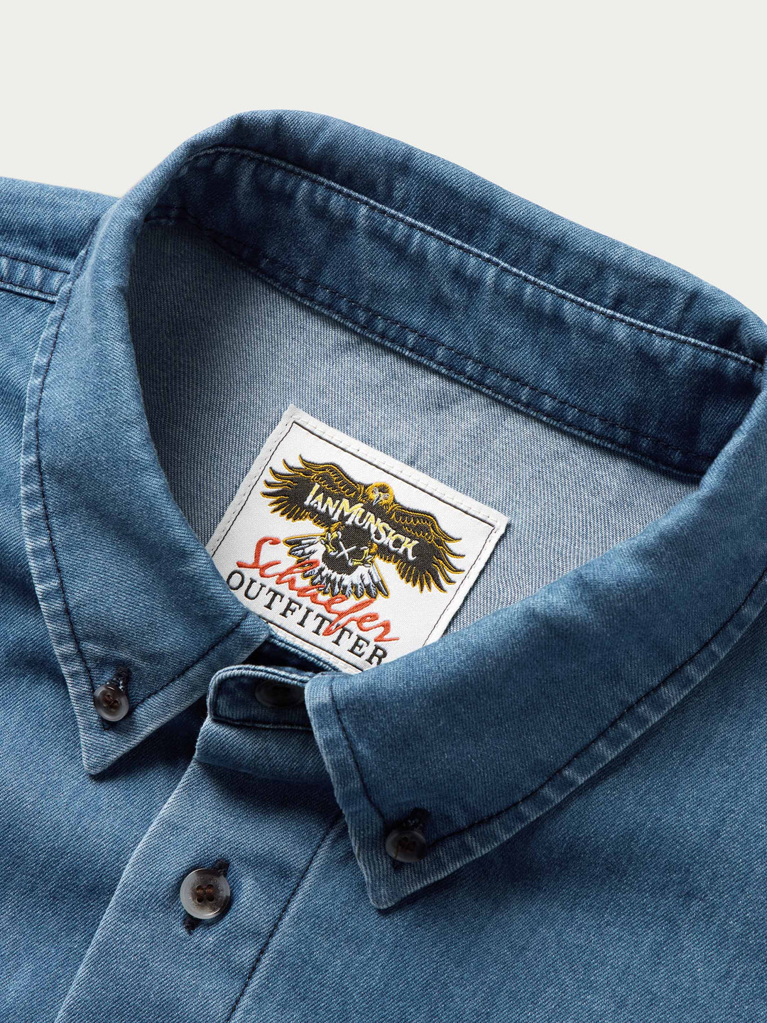 IAN MUNSICK x SCHAEFER OUTFITTER 90's DENIM BUTTON DOWN - Schaefer Outfitter