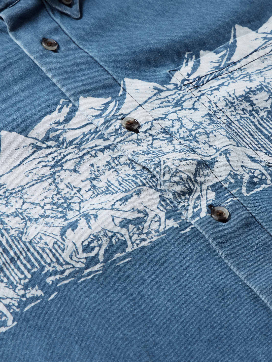 IAN MUNSICK x SCHAEFER OUTFITTER 90's DENIM BUTTON DOWN - Schaefer Outfitter