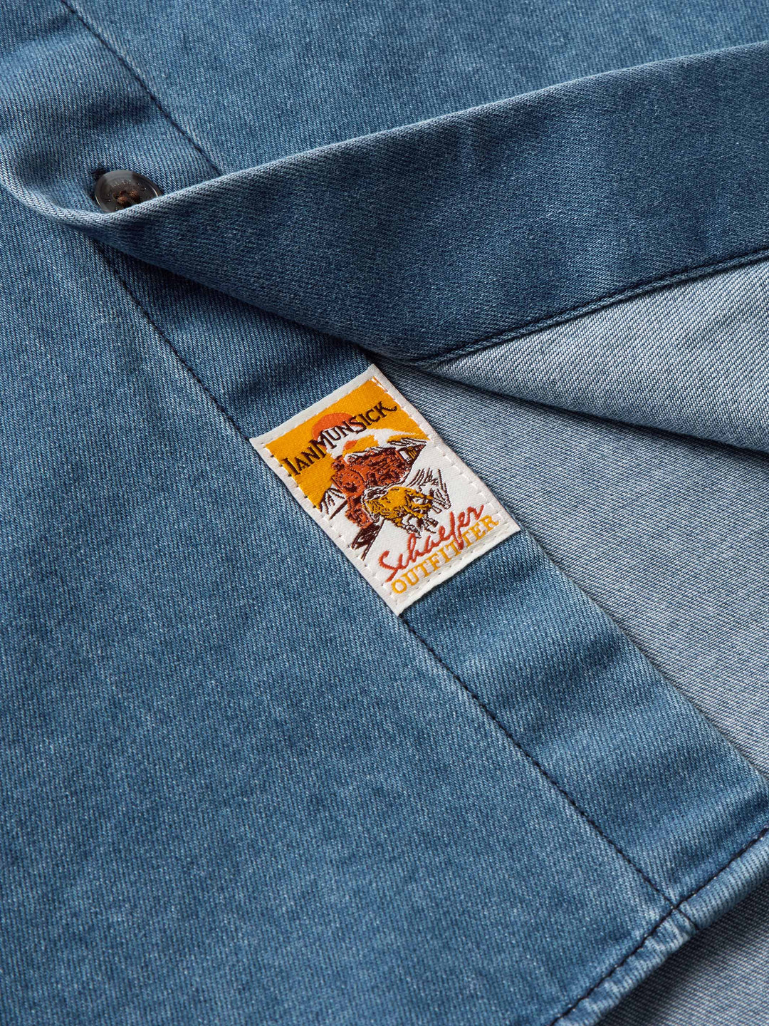 IAN MUNSICK x SCHAEFER OUTFITTER 90's DENIM BUTTON DOWN - Schaefer Outfitter