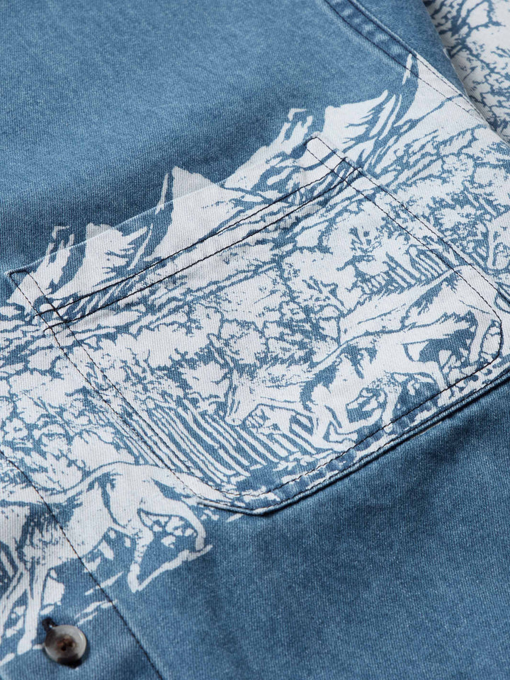 IAN MUNSICK x SCHAEFER OUTFITTER 90's DENIM BUTTON DOWN - Schaefer Outfitter