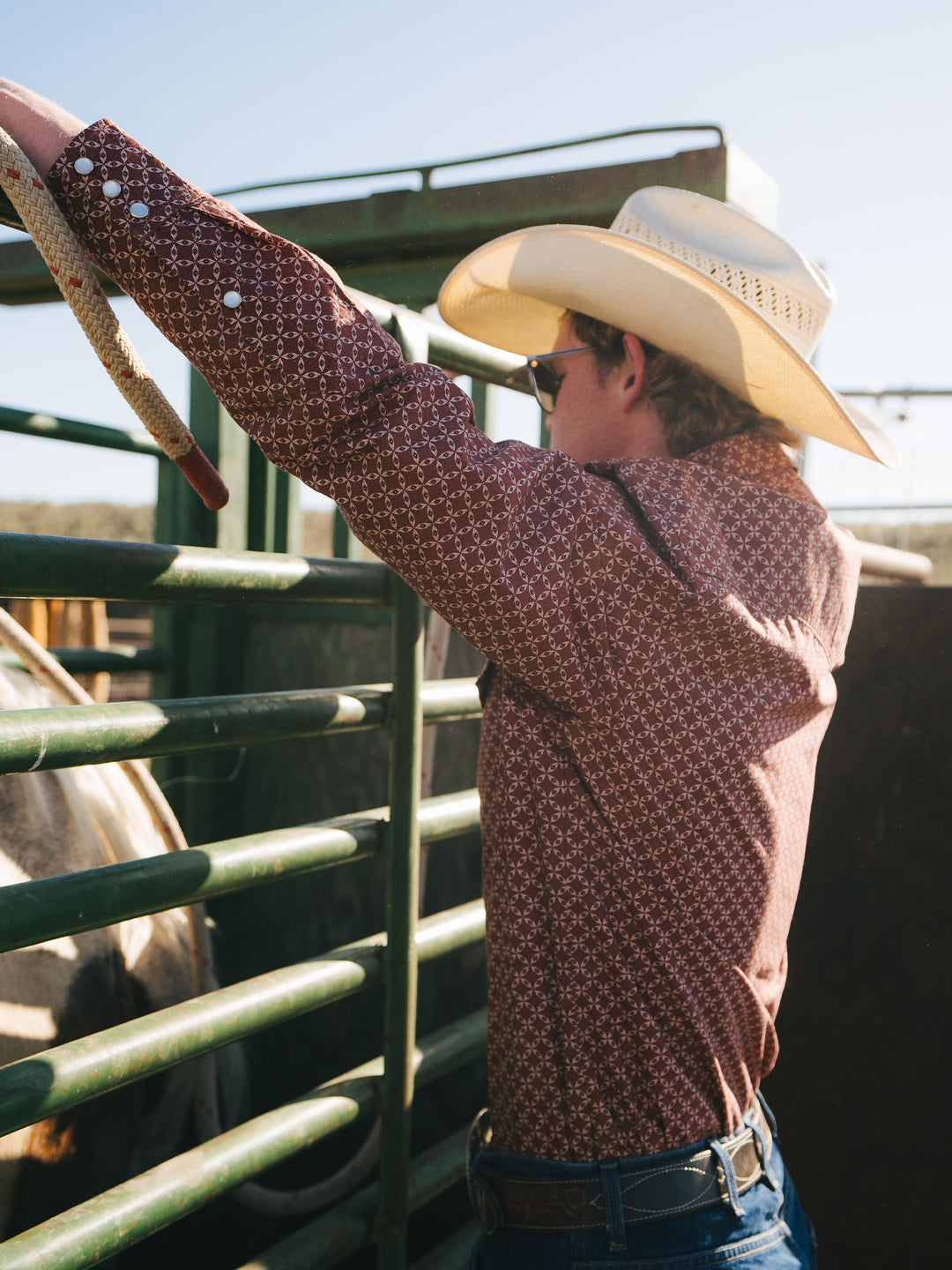 Grandstand Cotton Snap Shirt - Schaefer Outfitter