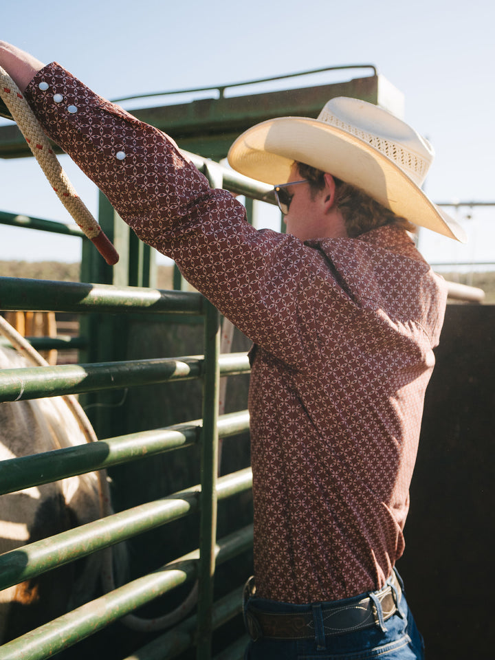 Grandstand Cotton Snap Shirt - Schaefer Outfitter